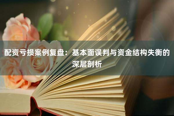 配资亏损案例复盘：基本面误判与资金结构失衡的深层剖析